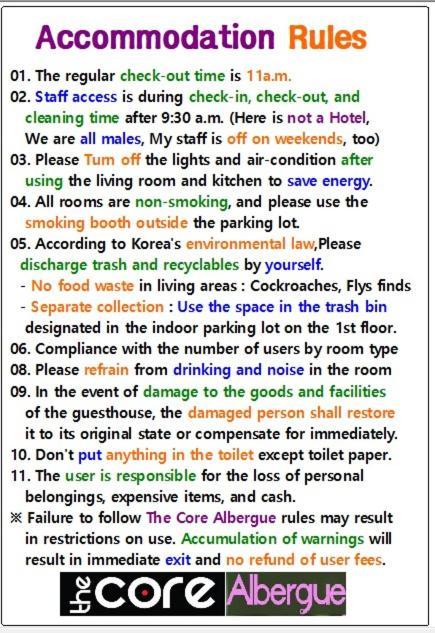 The Core Albergue Seoul Eksteriør billede